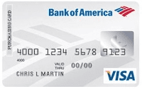 Sample credit card