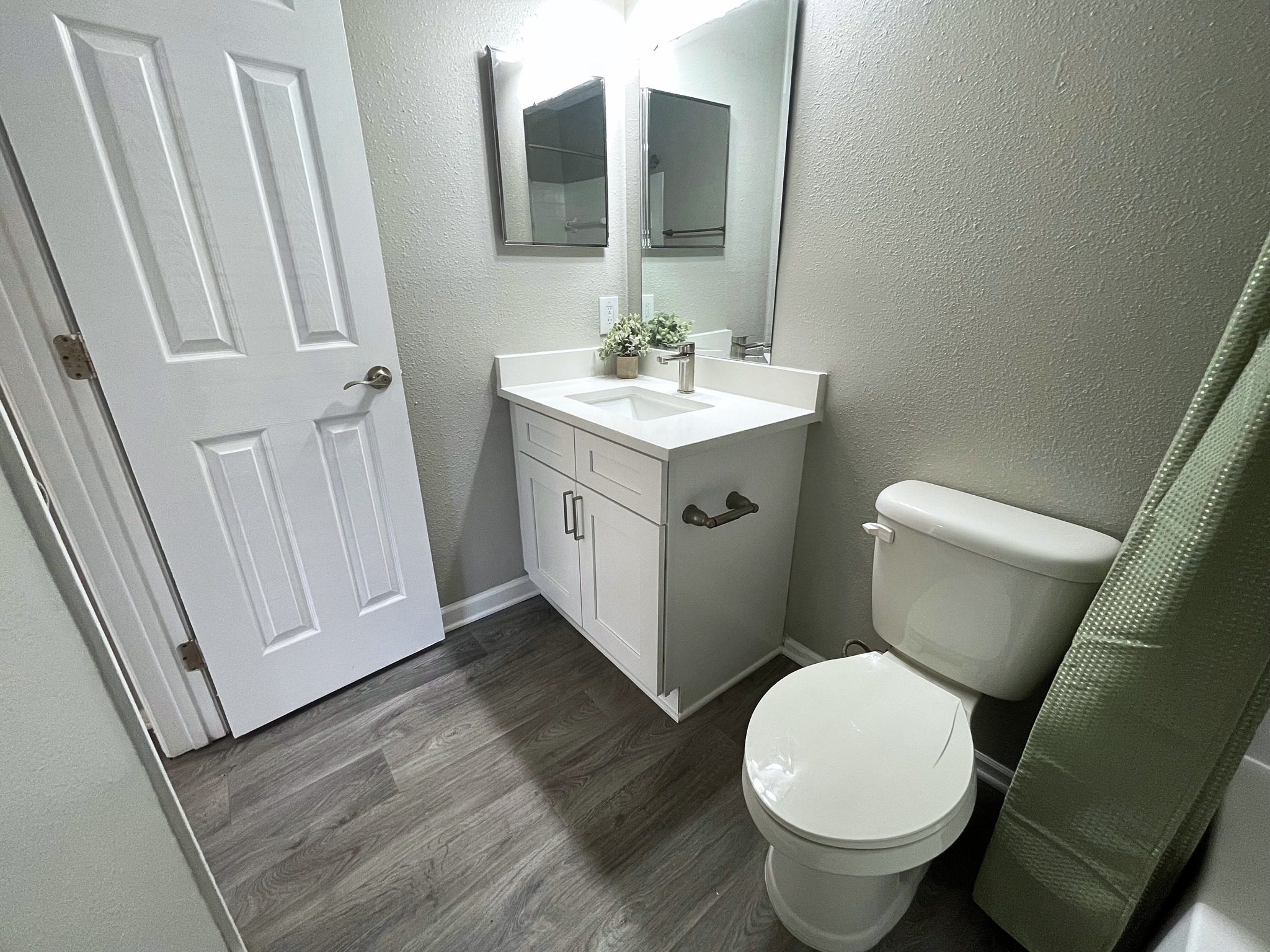 Niner Woods renovated bathroom